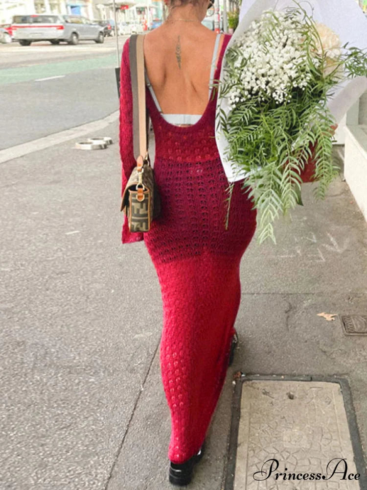 Crochet Fringed Graceful Wrap Skirt