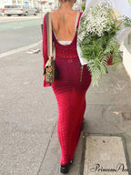 Crochet Fringed Graceful Wrap Skirt