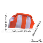 Crochet Pouch Woven Seaside Wristlet