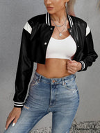 Crop Letter Graphic Trendy Raglan Sleeve Tee