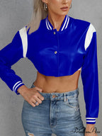 Crop Letter Graphic Trendy Raglan Sleeve Tee