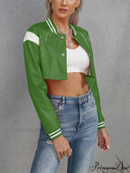 Crop Letter Graphic Trendy Raglan Sleeve Tee