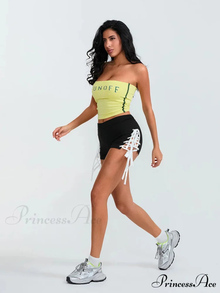 Cross Connect Fasten-Up Athletic Short