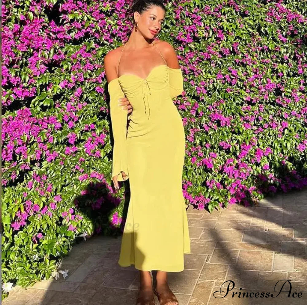 Cryptographic Green Mesh Sheer Midi Dress