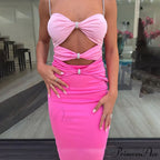 Crystal Charming Bear Necklace