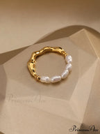 Cultured Pearl Decor Ring