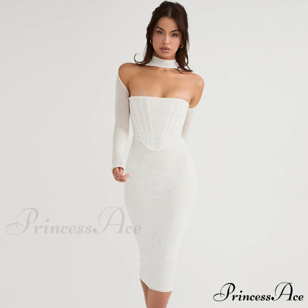 Cut Out Lace Up Open Classic Back Sleeveless Maxi Dress - Red