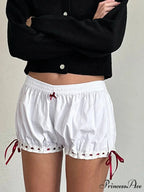 Cute Bow Frill Bloomer Short