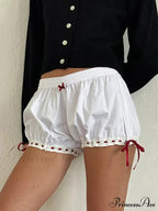 Cute Bow Frill Bloomer Short