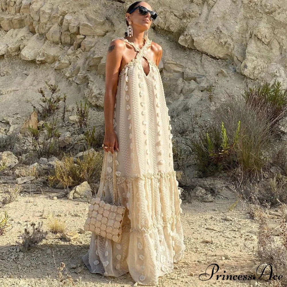 Cute Floral Printed Cross Halter Zip Sophisticated Back Crop Tube Top - Colorful