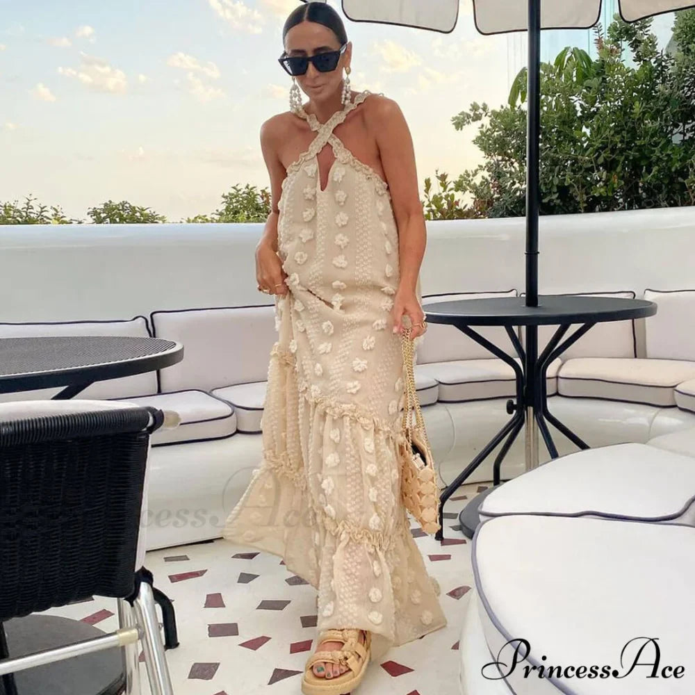 Cute Floral Printed Cross Halter Zip Sophisticated Back Crop Tube Top - Colorful