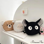 Cute Plush Cartoon Crossbody Bag