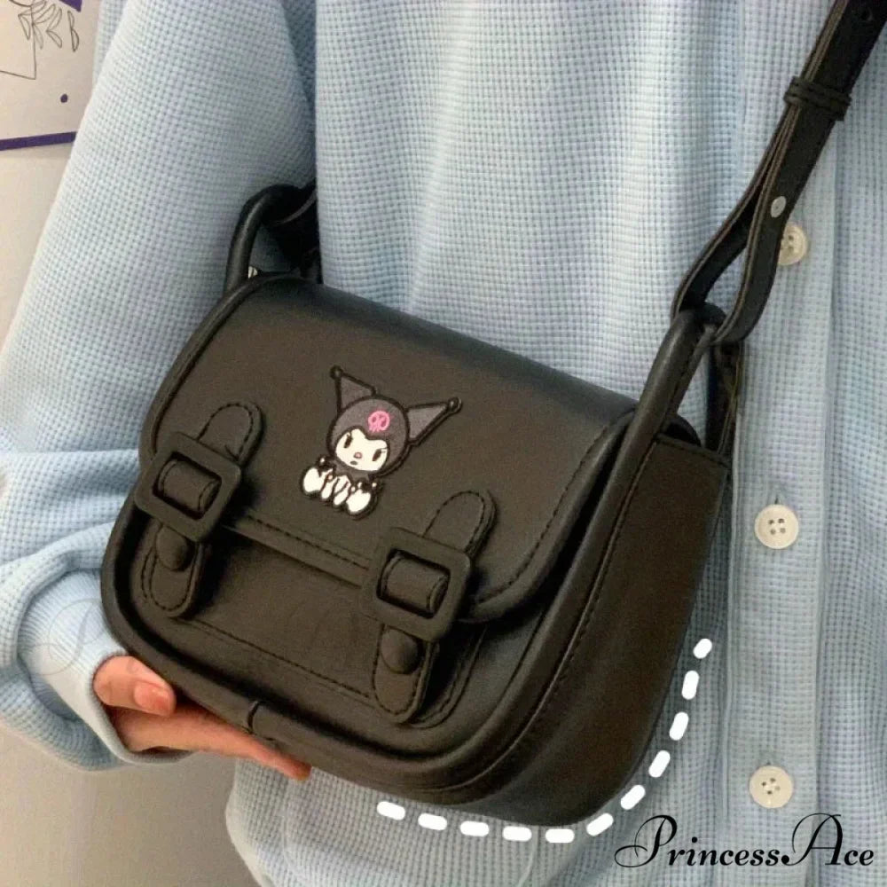 Cute Sanrio Kuromi Crossbody Shoulder Bag
