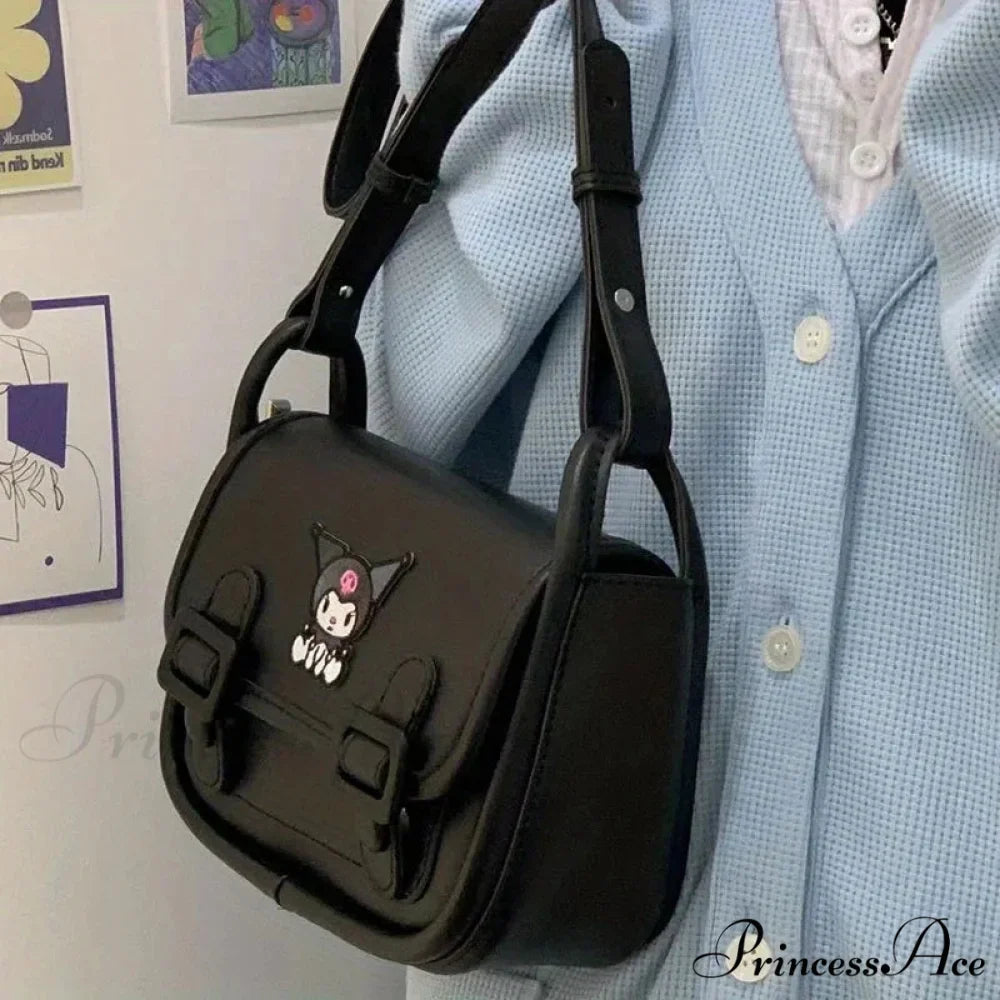 Cute Sanrio Kuromi Crossbody Shoulder Bag