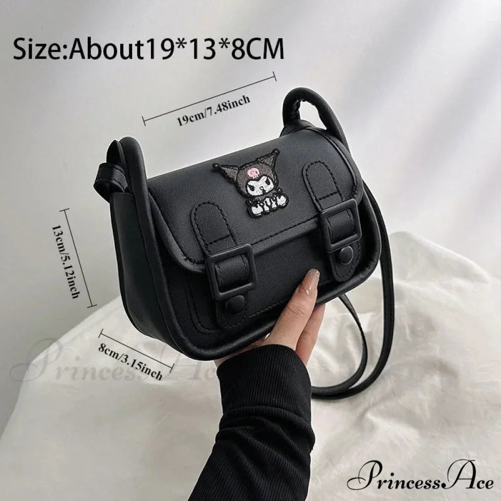 Cute Sanrio Kuromi Crossbody Shoulder Bag