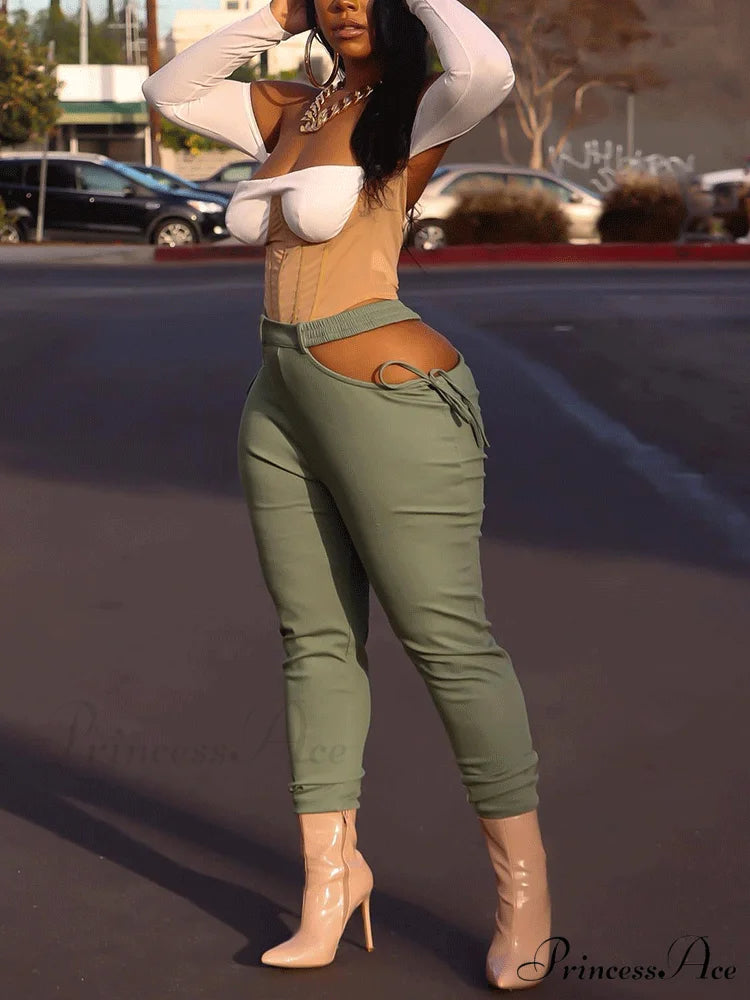 Cutout Knit Graceful Mini Dress Set