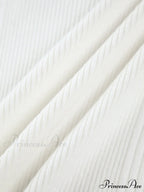 Cutout Split Beads Trendy Detail Ribbed Knit Top