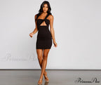 Cutout The Drama Charming One Shoulder Bodycon