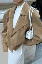 Vintage Suede Relaxed Fit Jacket