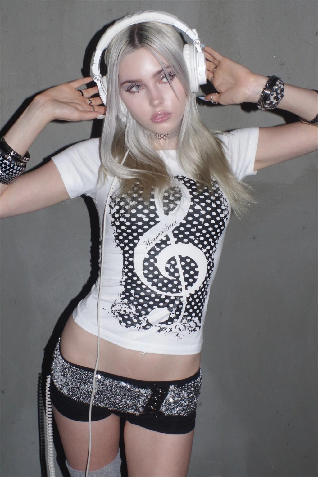 Y2K Graphic Cropped T-Shirt