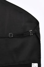 Halter Neck Top High-Slit Skirt Two Pieces Set