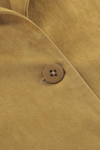 Faux Suede Commuter Jacket