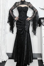 Halloween Pleated Gothic Skirt