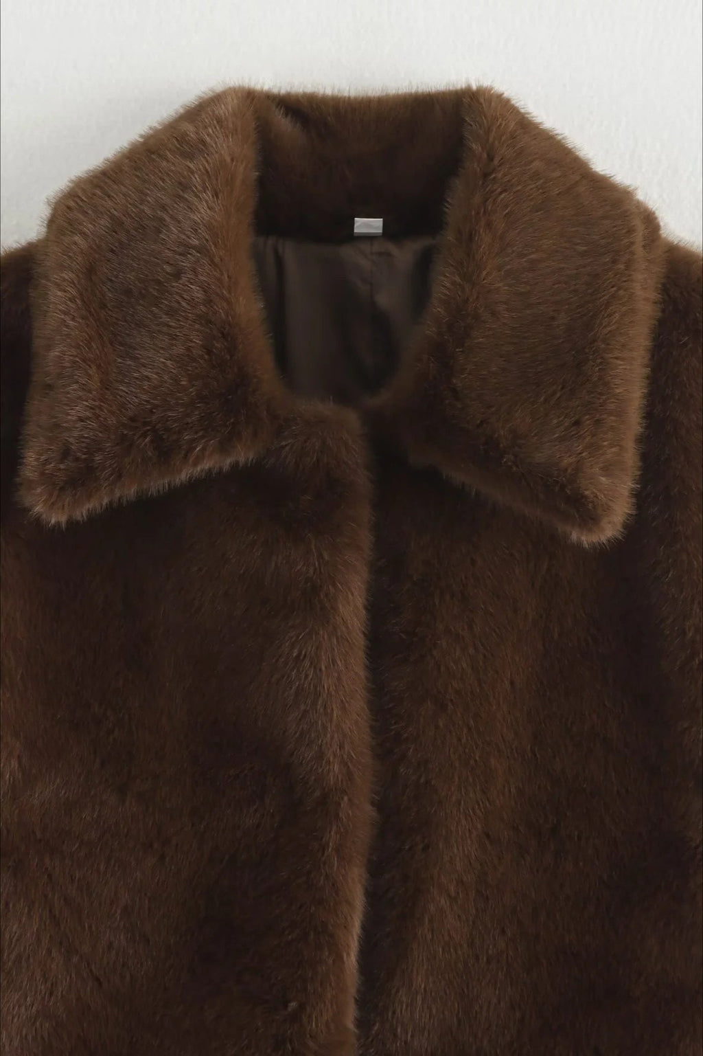 High Street Faux Fur Collar Coat