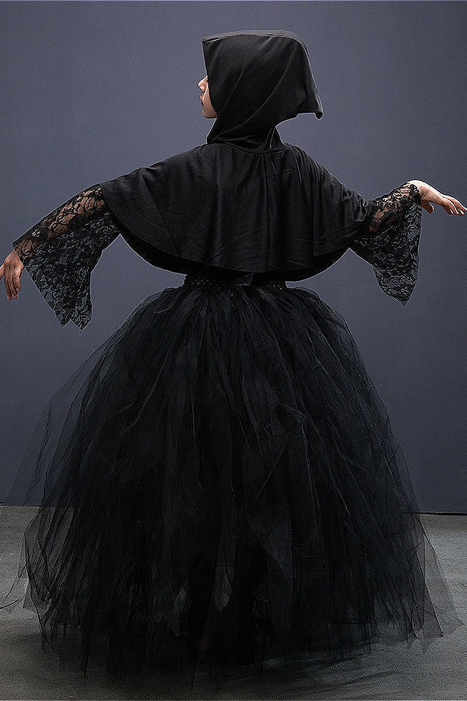 Vampire Gown Kid Halloween Costume