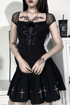 Sexy Gothic Lace T-Shirt