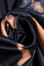 Sexy U-Neck Floral Print Long Sleeve Bodycon Maxi Dress