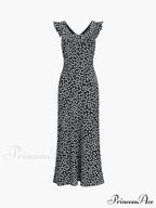 Daisy Floral Graceful Print Long Dress