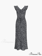 Daisy Floral Graceful Print Long Dress