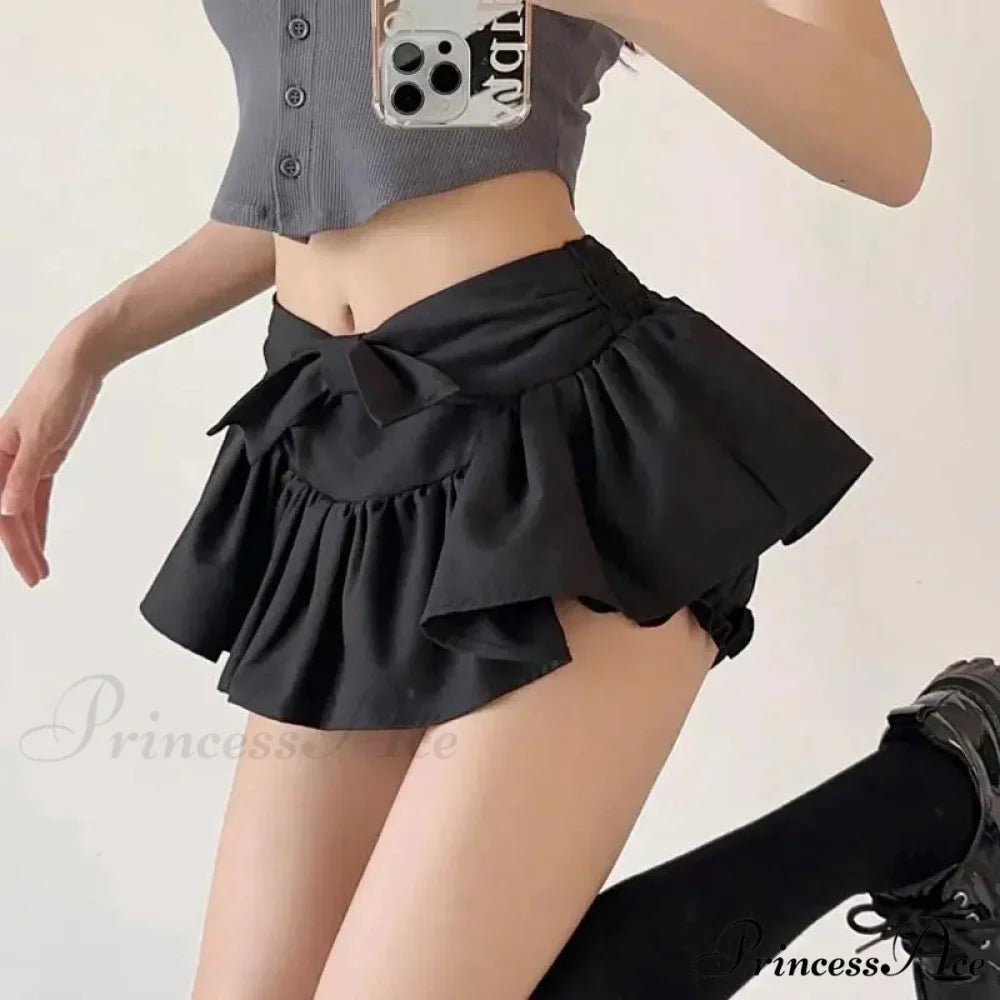 Dance Bow Lolita Dark Skirt