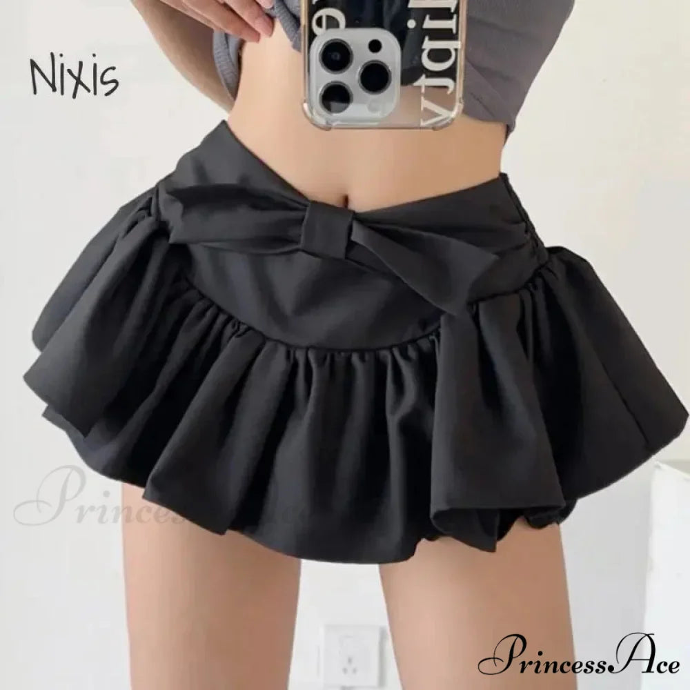 Dance Bow Lolita Dark Skirt