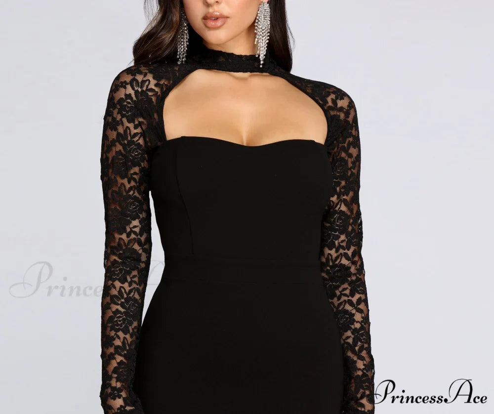 Danielle Sweetheart Stylish Lace Formal Dress