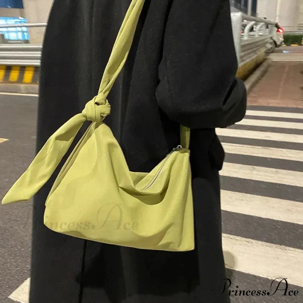 Dark Crossbody Shoulder Bag with Chain