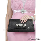 Dark Evening Celebration Pouch Wristlet