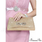 Dark Evening Celebration Pouch Wristlet