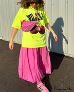 Dark Harajuku Neon Green Cherry T-shirt