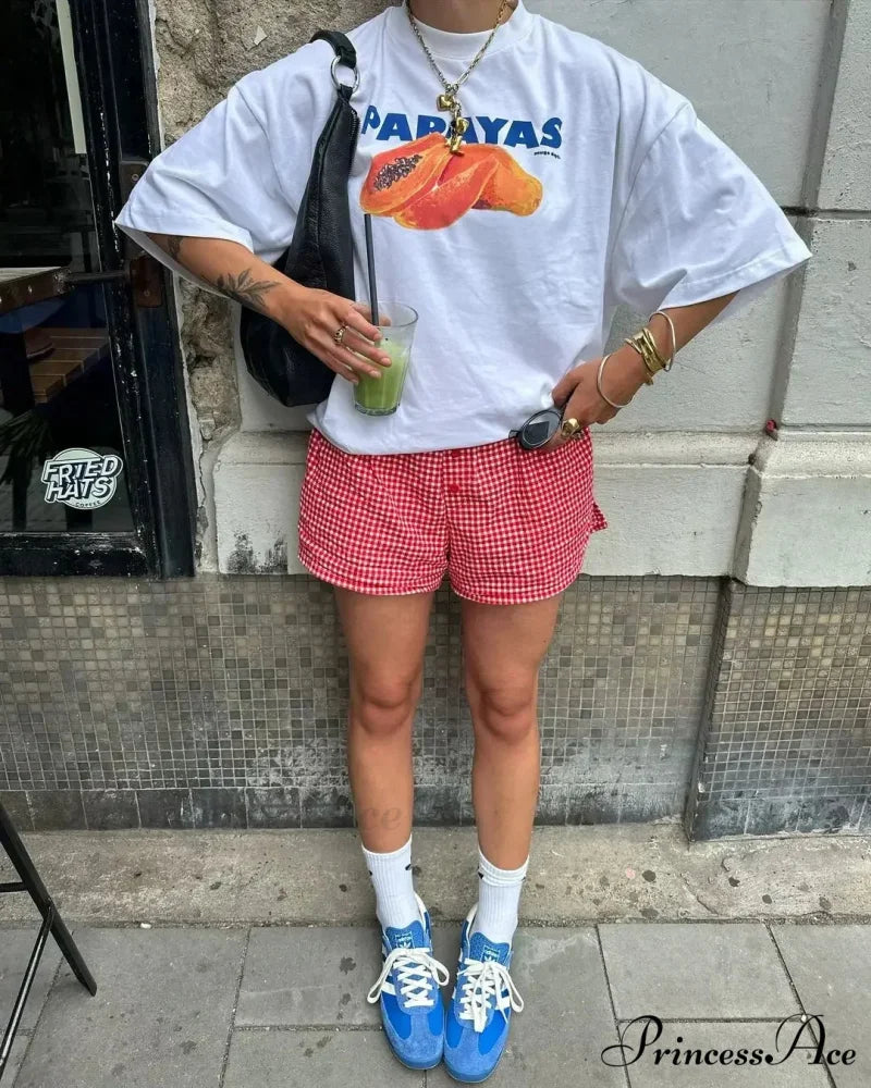 Dark Harajuku Neon Green Cherry T-shirt