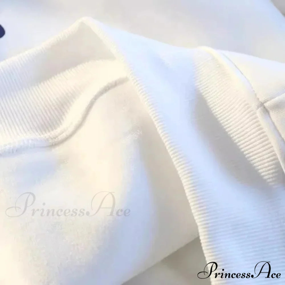 Dark Letter Graphic Baggy Fleece Hoodie