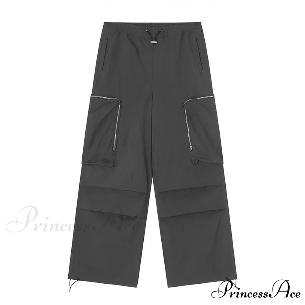 Dark Loose Cargo Urban Pants