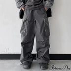 Dark Loose Cargo Urban Pants