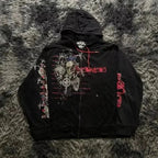 Dark Skull Zipper Hoodie