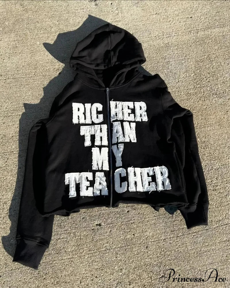 Dark Vintage Demon Slayer Hoodie