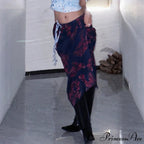 Dark Vintage Sophisticated Blossom Warm Cool Skirt