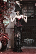 Halloween Lace Fishtail Skirt