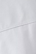 Polo Collar Trench Fabric Shirt Coat