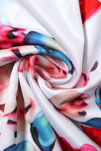 Digital Print High Waist Bodycon Skirt